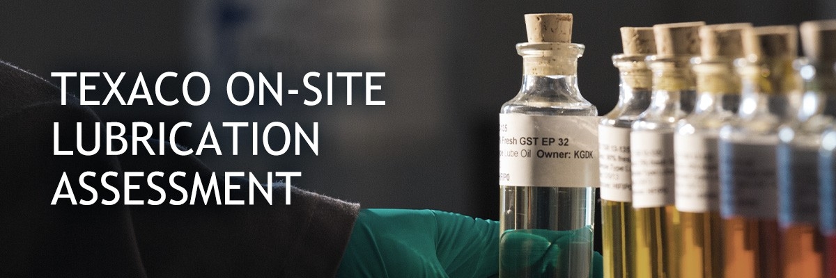 On site lubrication assessment