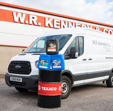 Fuel and Oil Distributor WR Kennedy